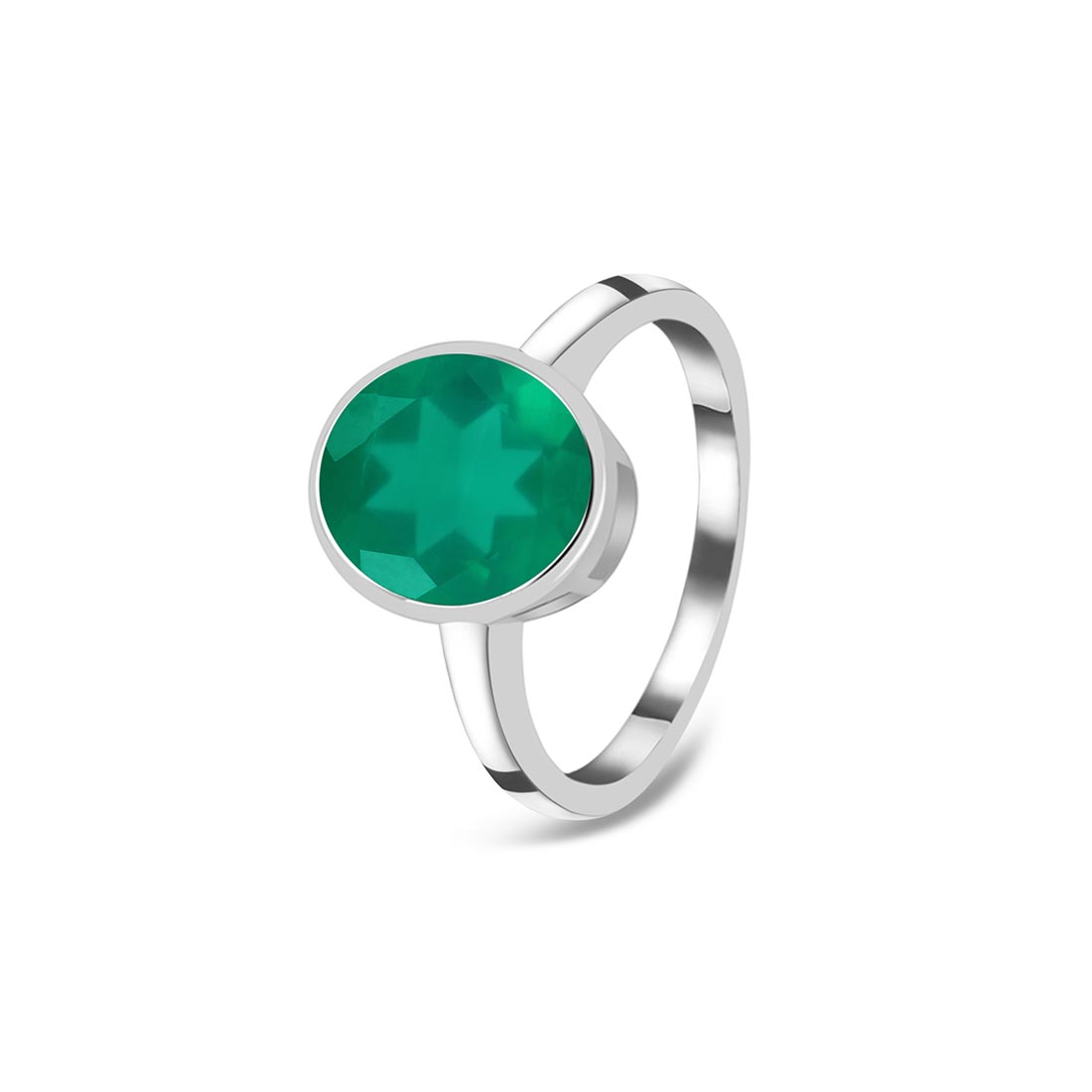 Green Onyx Ring-(GRO-SR-2368.)